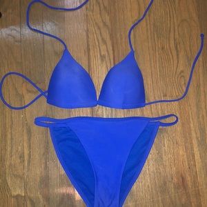 MISSGUIDED BIKINI IN BLUE